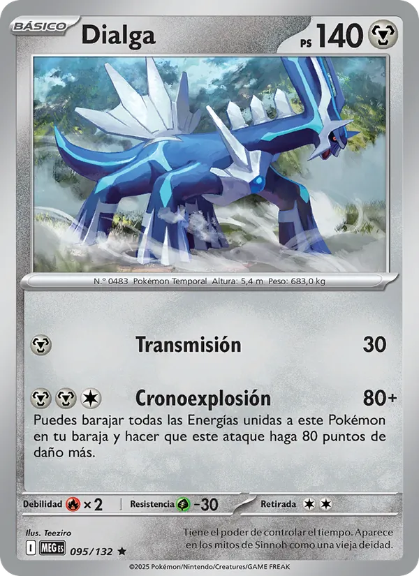 Dialga – Megaevolución 95