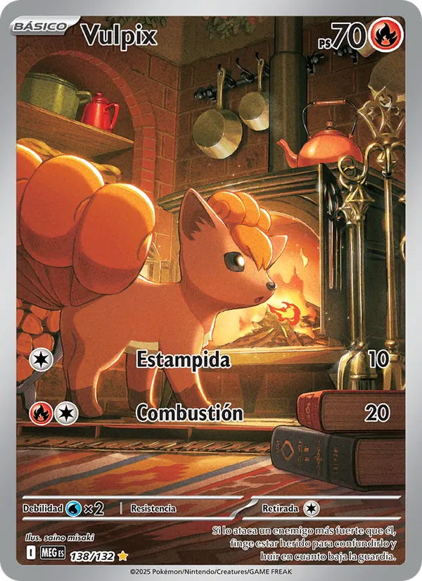 Vulpix – Megaevolución 138