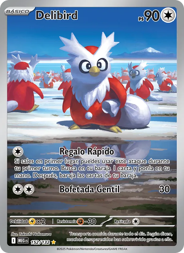 Delibird – Megaevolución 152