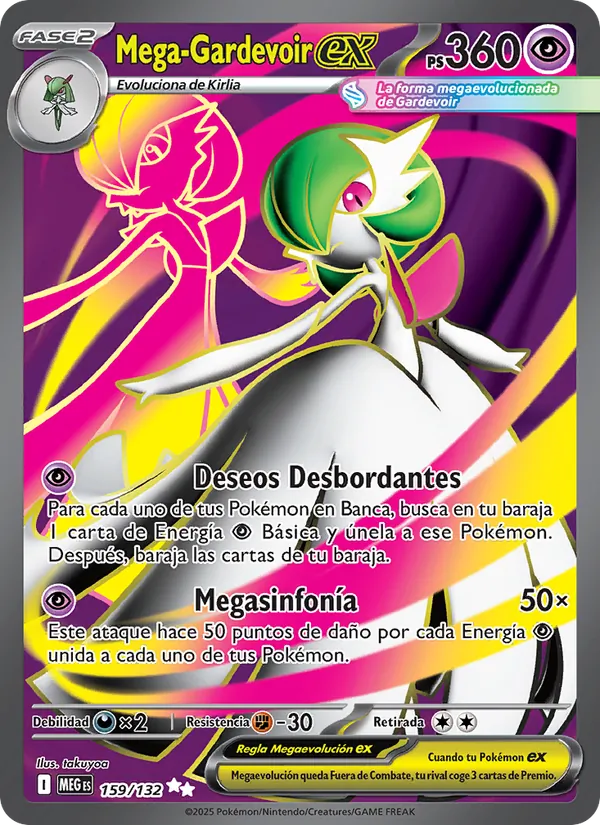 Mega-Gardevoir ex – Megaevolución 159