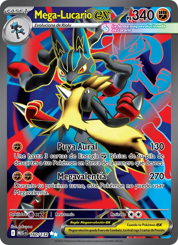 Mega-Lucario ex – Megaevolución 160