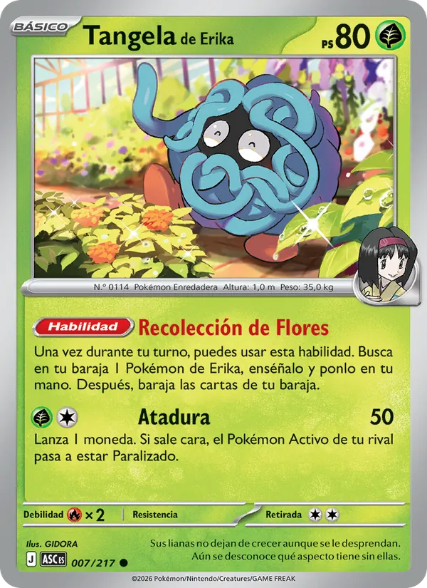 Tangela de Erika – Héroes Ascendentes 7