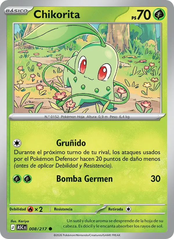 Chikorita – Héroes Ascendentes 8