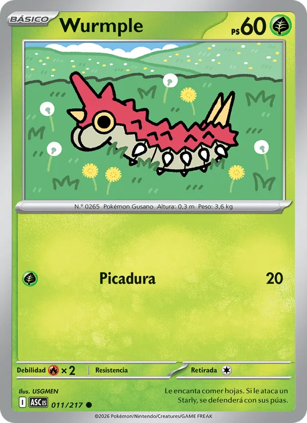 Wurmple – Héroes Ascendentes 11