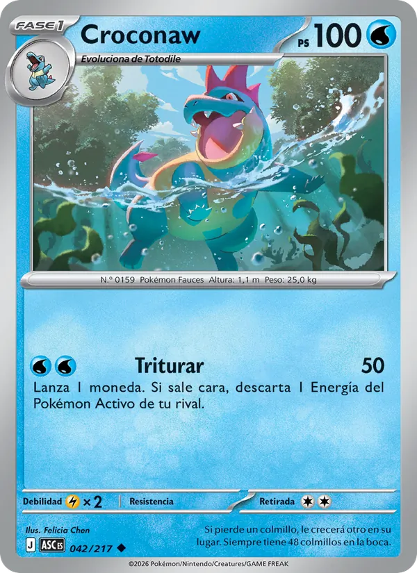 Croconaw – Héroes Ascendentes 42