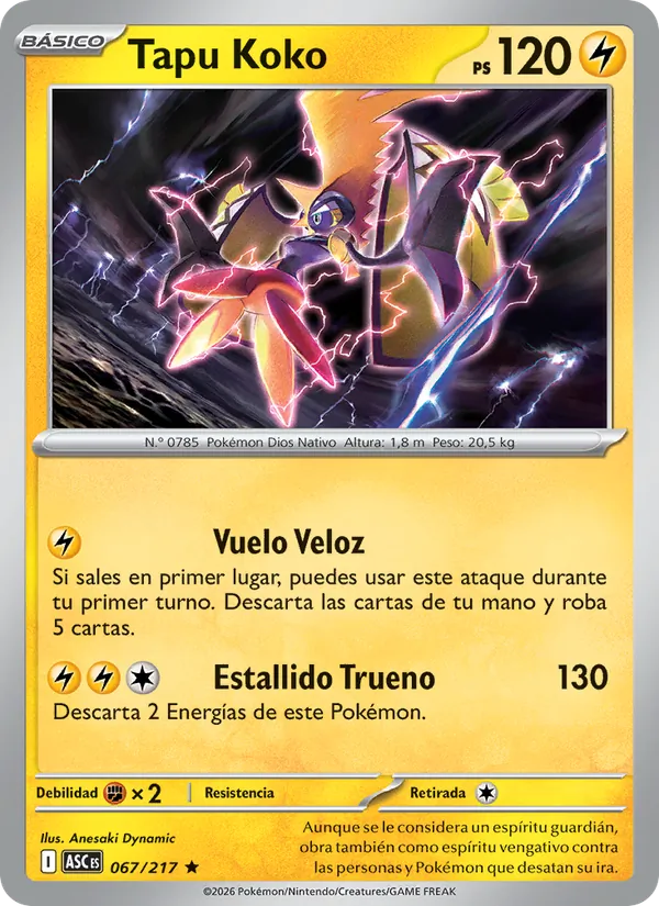 Tapu Koko – Héroes Ascendentes 67