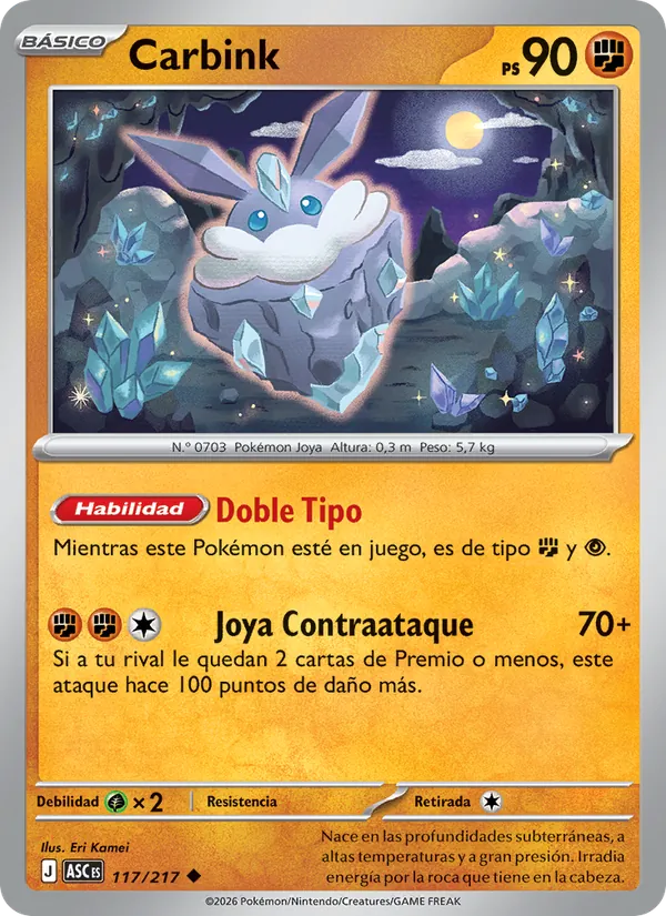 Carbink – Héroes Ascendentes 117