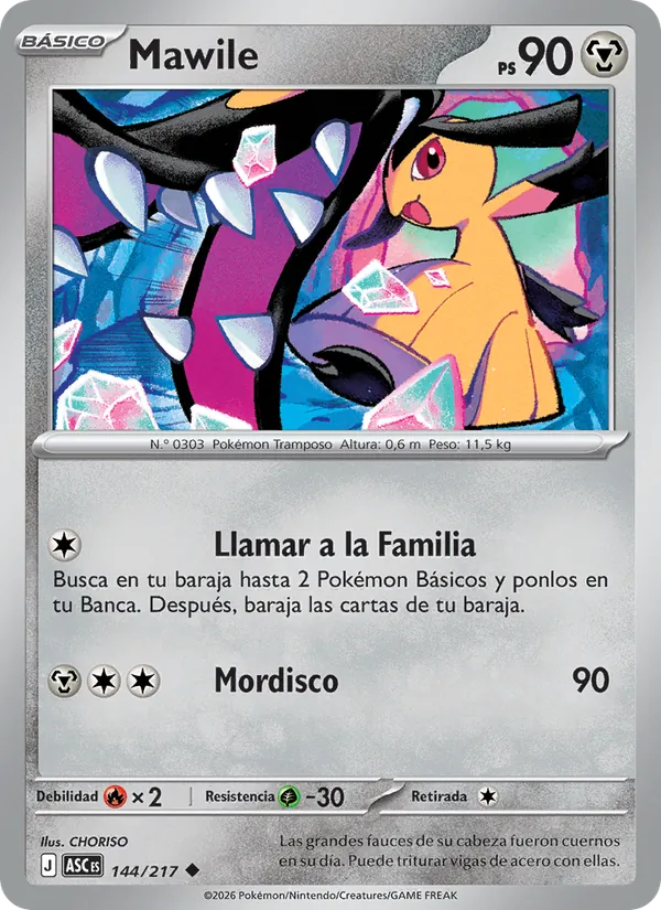 Mawile – Héroes Ascendentes 144
