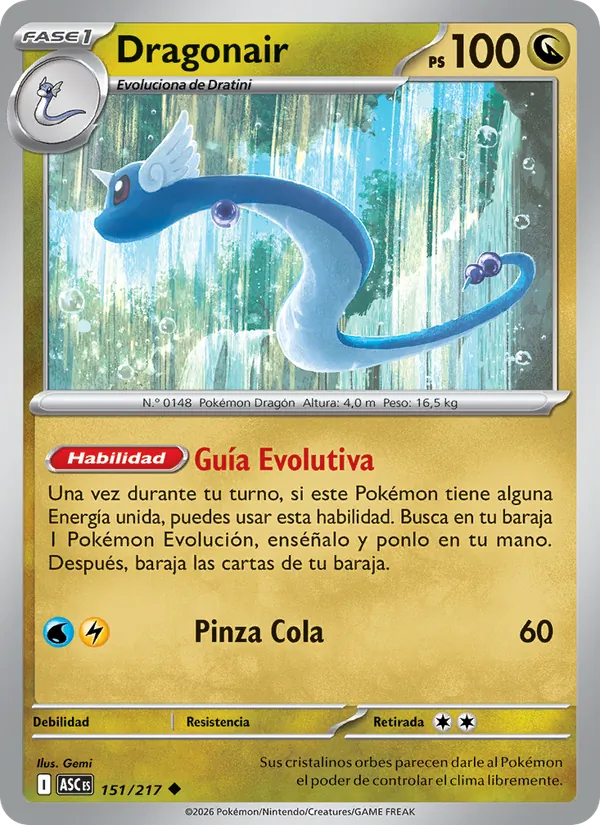 Dragonair – Héroes Ascendentes 151