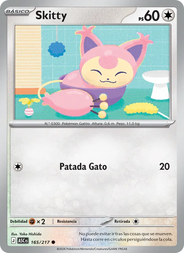 Skitty – Héroes Ascendentes 165