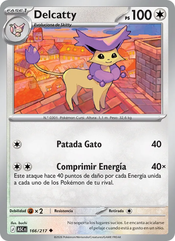 Delcatty – Héroes Ascendentes 166