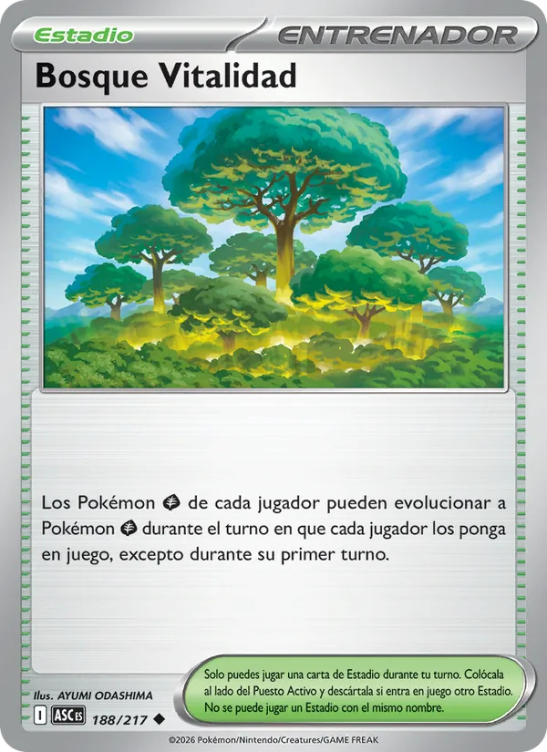Bosque Vitalidad – Héroes Ascendentes 188