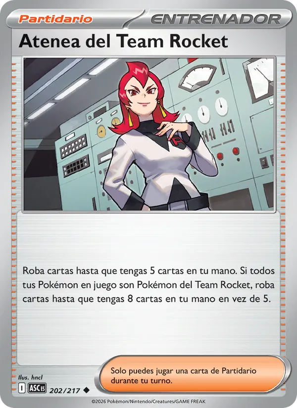 Atenea del Team Rocket – Héroes Ascendentes 202