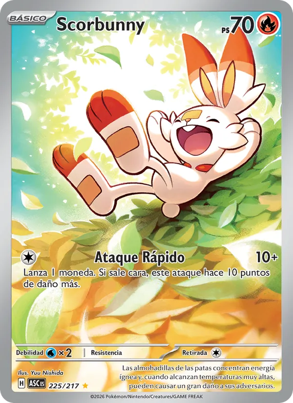 Scorbunny – Héroes Ascendentes 225