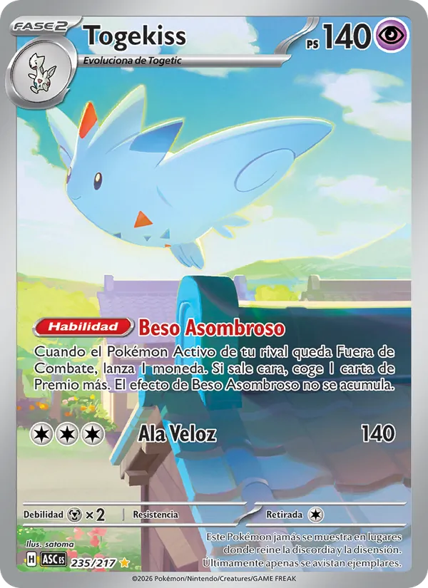 Togekiss – Héroes Ascendentes 235