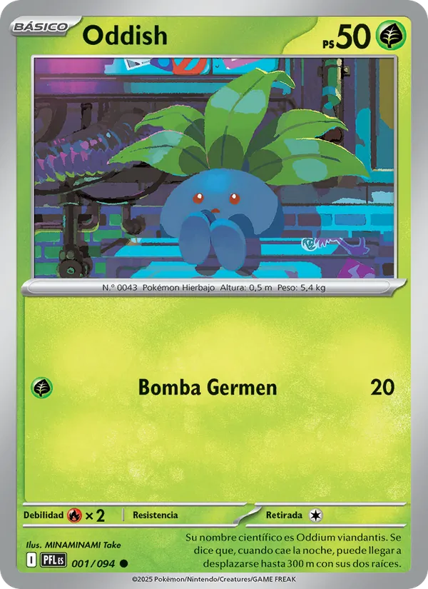 Oddish – Fuegos Fantasmales 1