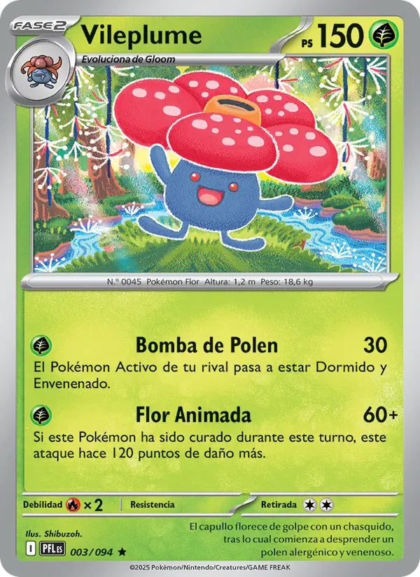 Vileplume – Fuegos Fantasmales 3