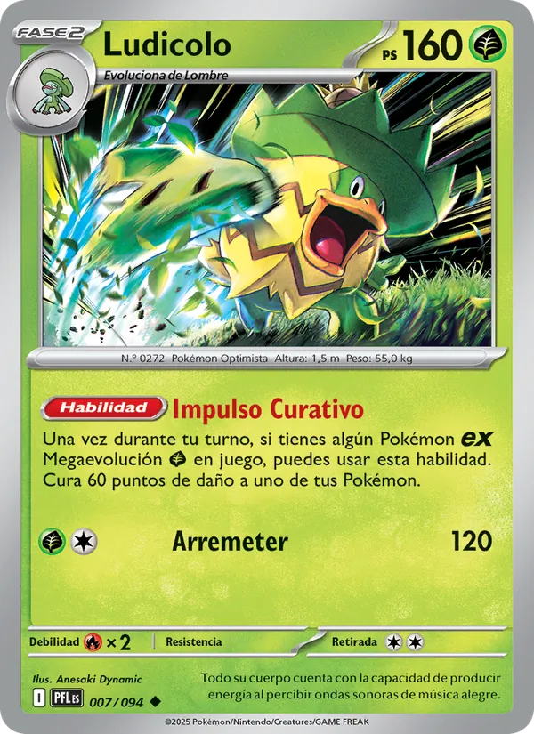 Ludicolo – Fuegos Fantasmales 7
