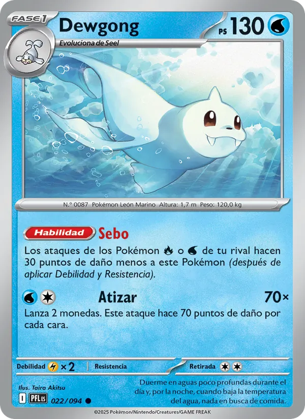 Dewgong – Fuegos Fantasmales 22