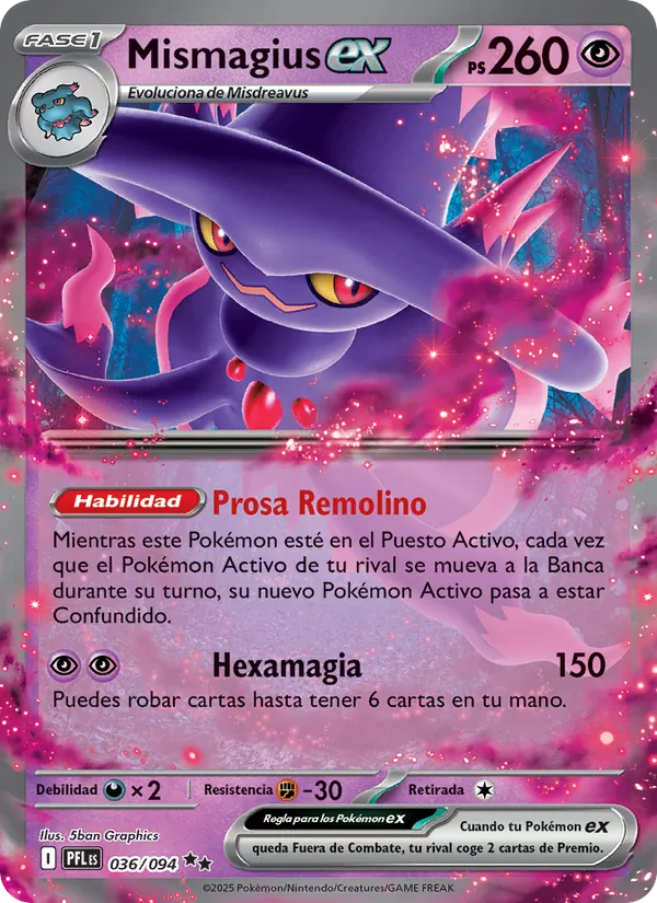Mismagius ex – Fuegos Fantasmales 36