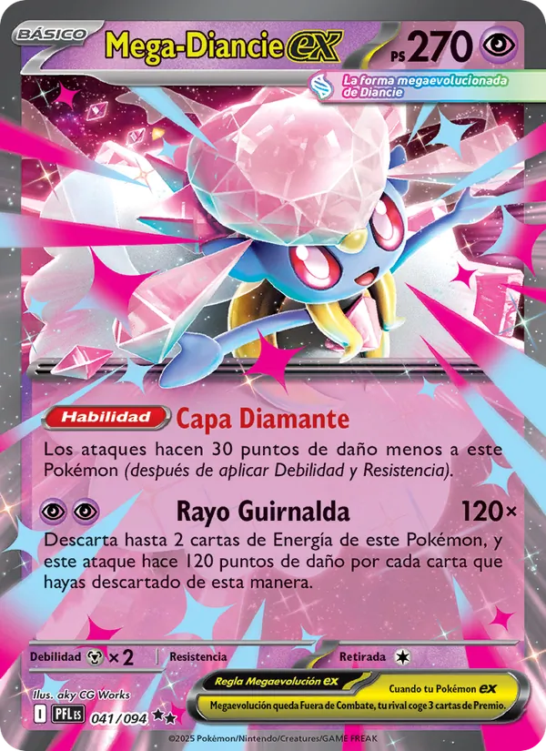 Mega-Diancie ex – Fuegos Fantasmales 41