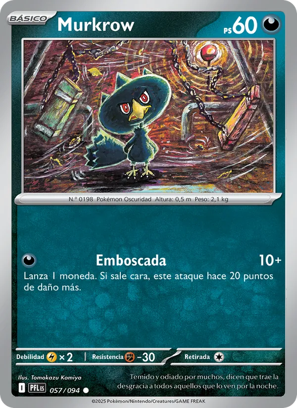 Murkrow – Fuegos Fantasmales 57