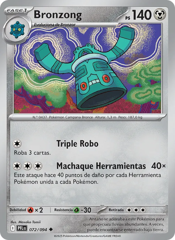 Bronzong – Fuegos Fantasmales 72