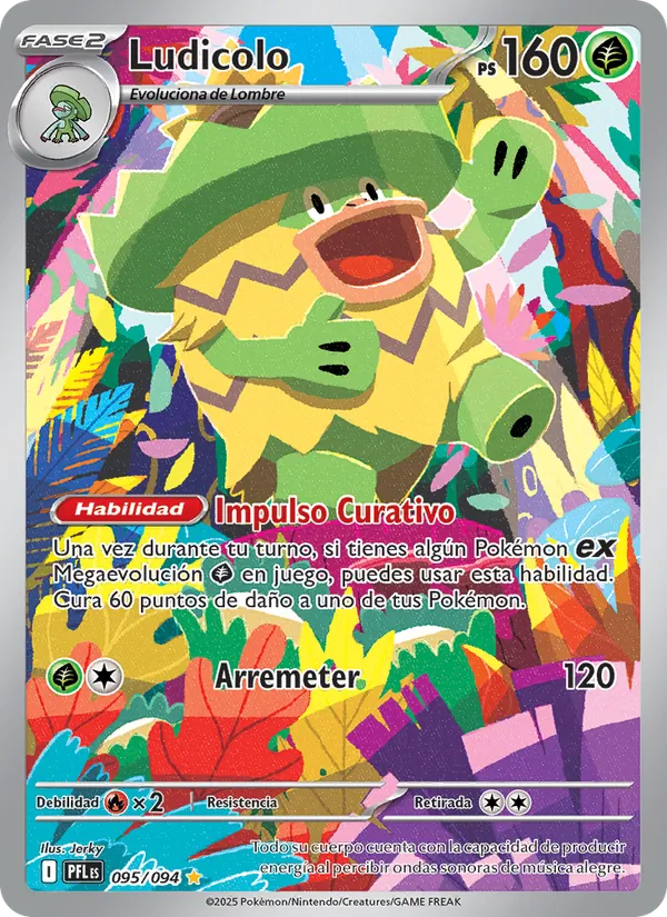 Ludicolo – Fuegos Fantasmales 95