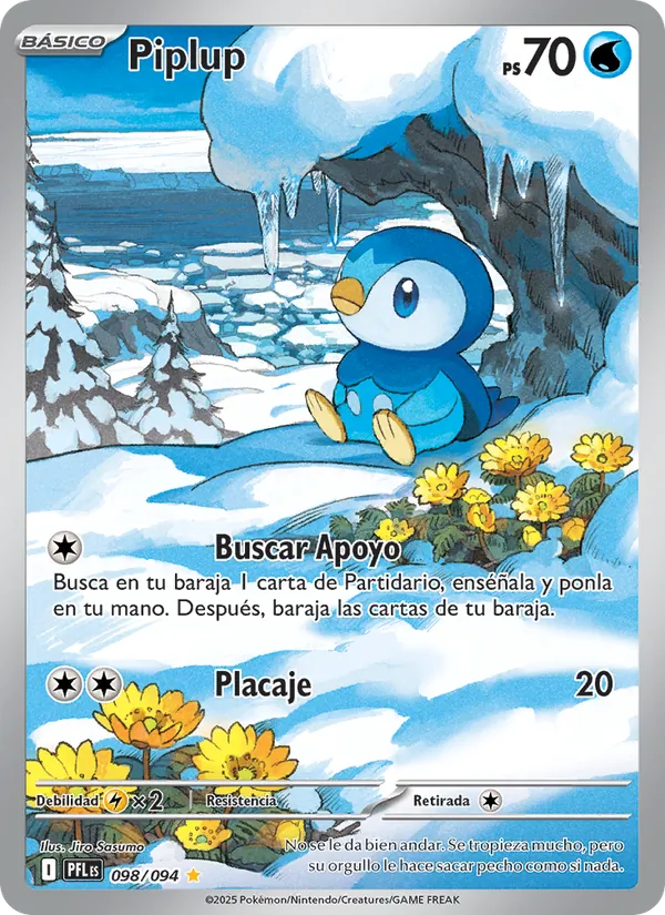 Piplup – Fuegos Fantasmales 98