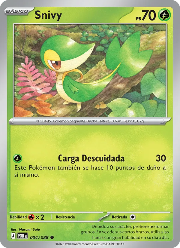 Snivy – Equilibrio Perfecto 4