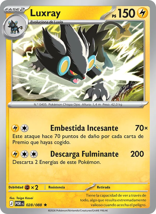 Luxray – Equilibrio Perfecto 28