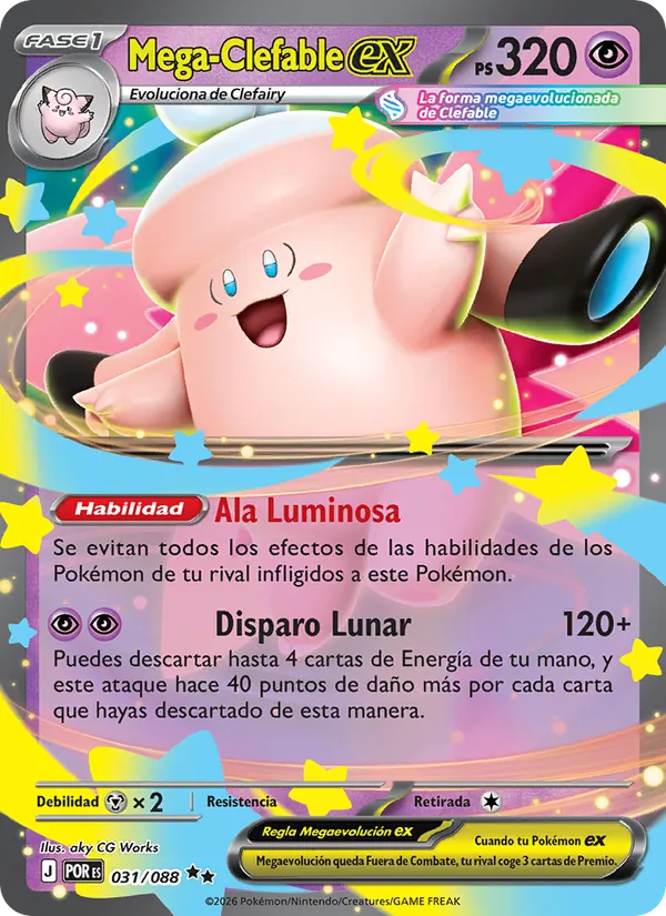 Mega-Clefable ex – Equilibrio Perfecto 31