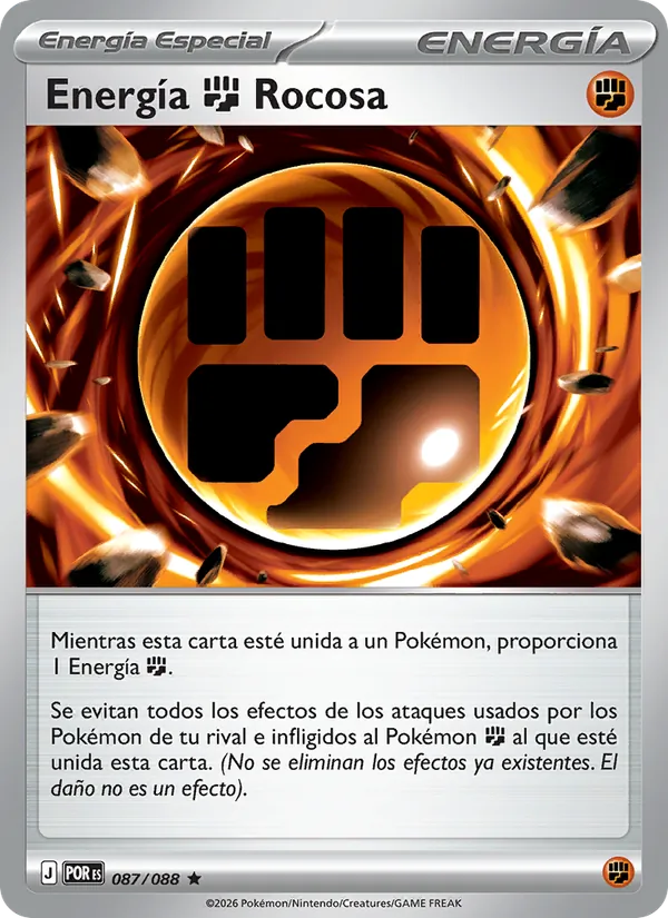 Energía Fighting Rocosa – Equilibrio Perfecto 87