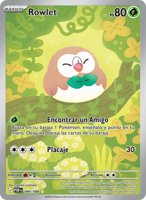 Rowlet – Equilibrio Perfecto 90