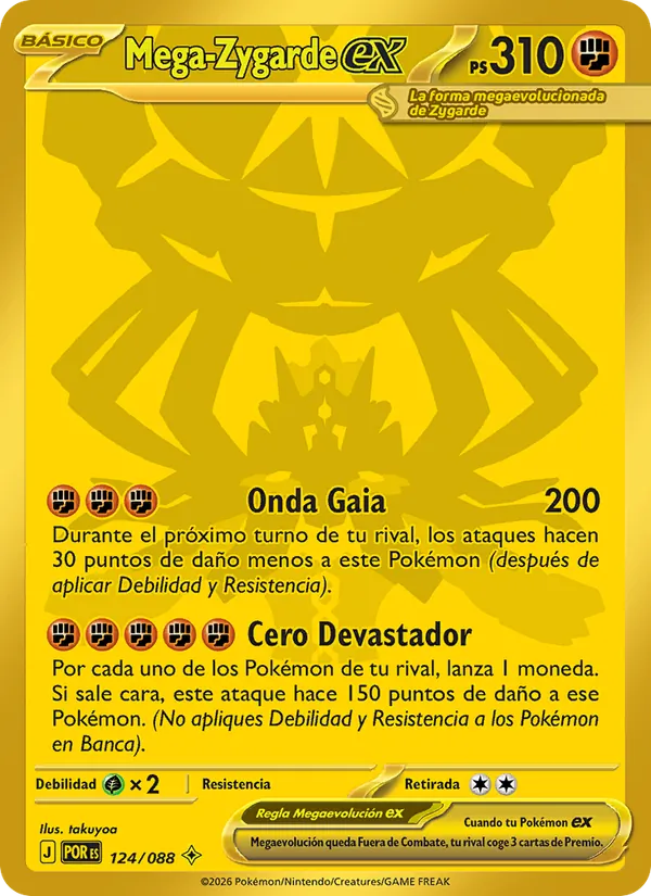 Mega-Zygarde ex – Equilibrio Perfecto 124