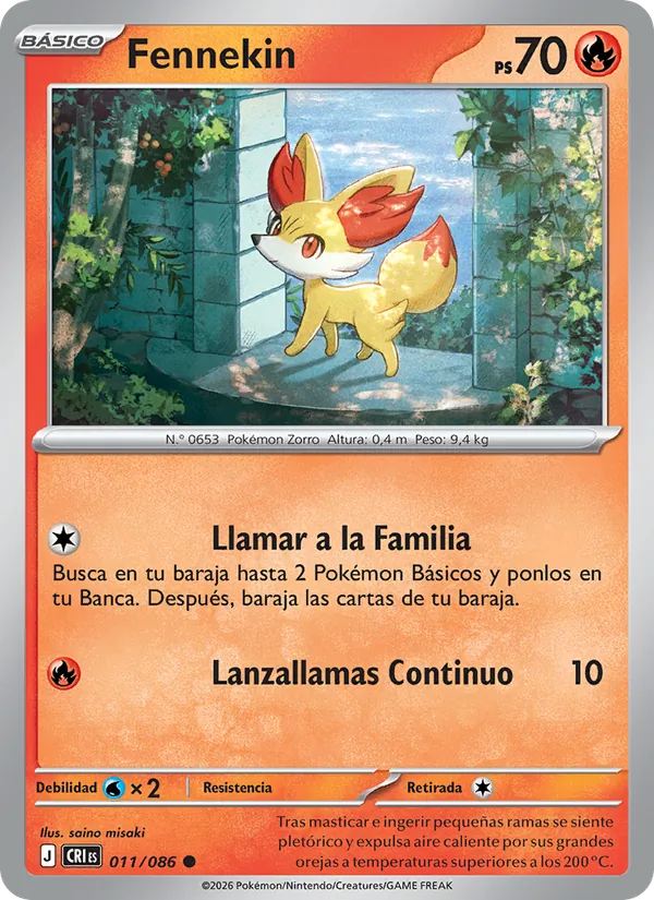 Fennekin – Caos Creciente 11