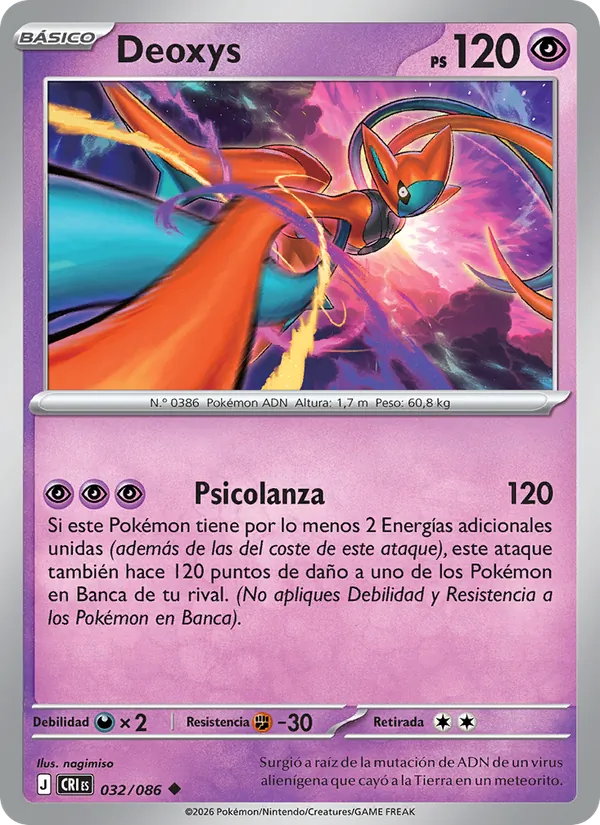 Deoxys – Caos Creciente 32