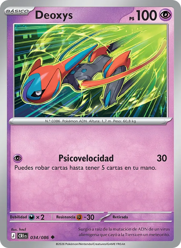 Deoxys – Caos Creciente 34
