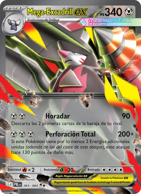 Mega-Excadrill ex – Oscuridad Absoluta 65