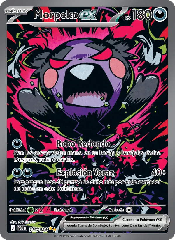 Morpeko ex – Oscuridad Absoluta 117