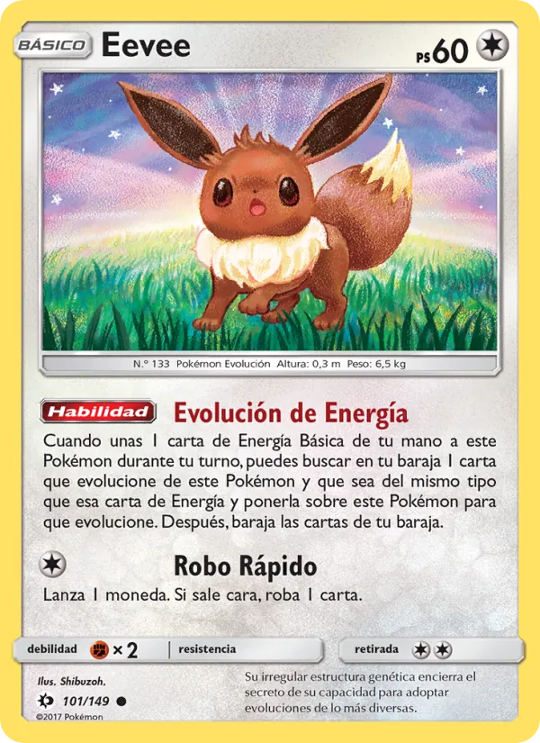 Eevee – Sol y Luna 101