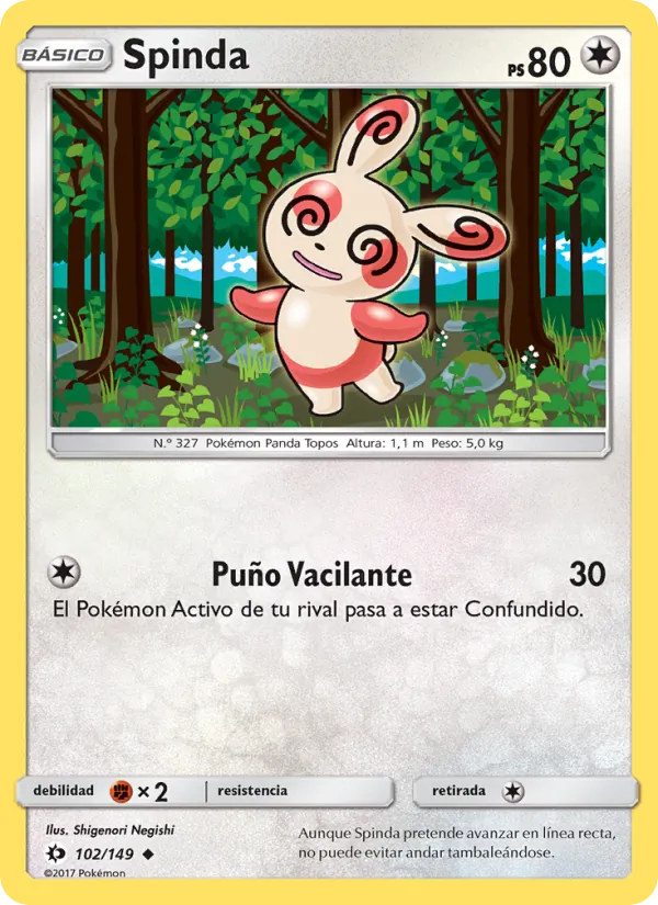Spinda – Sol y Luna 102