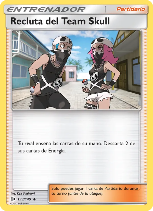 Recluta del Team Skull – Sol y Luna 133