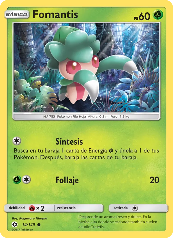 Fomantis – Sol y Luna 14