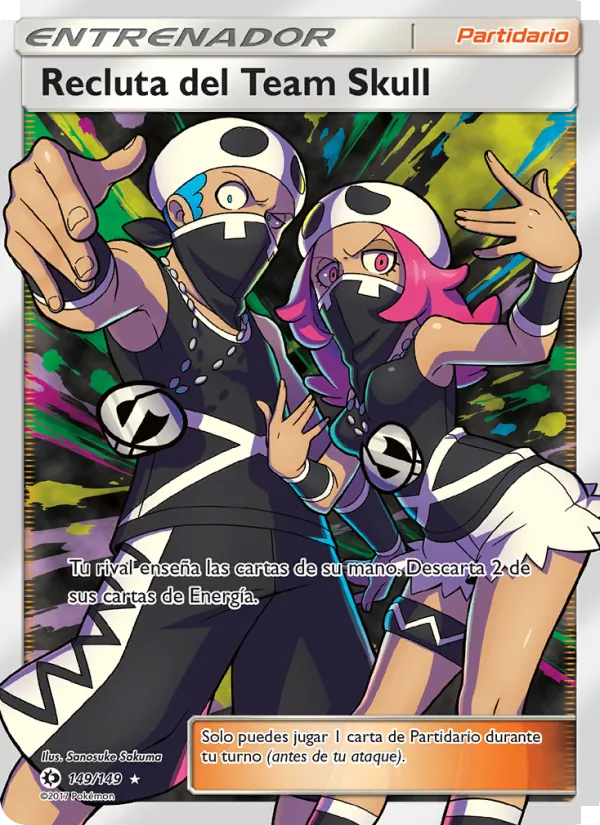 Recluta del Team Skull – Sol y Luna 149