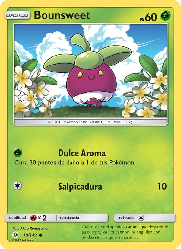 Bounsweet – Sol y Luna 18