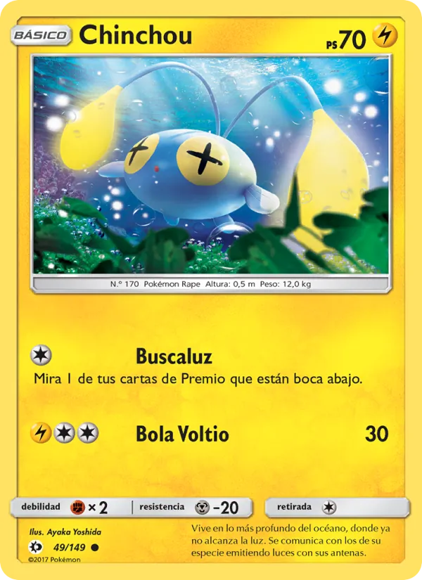 Chinchou – Sol y Luna 49