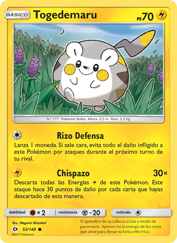 Togedemaru – Sol y Luna 53