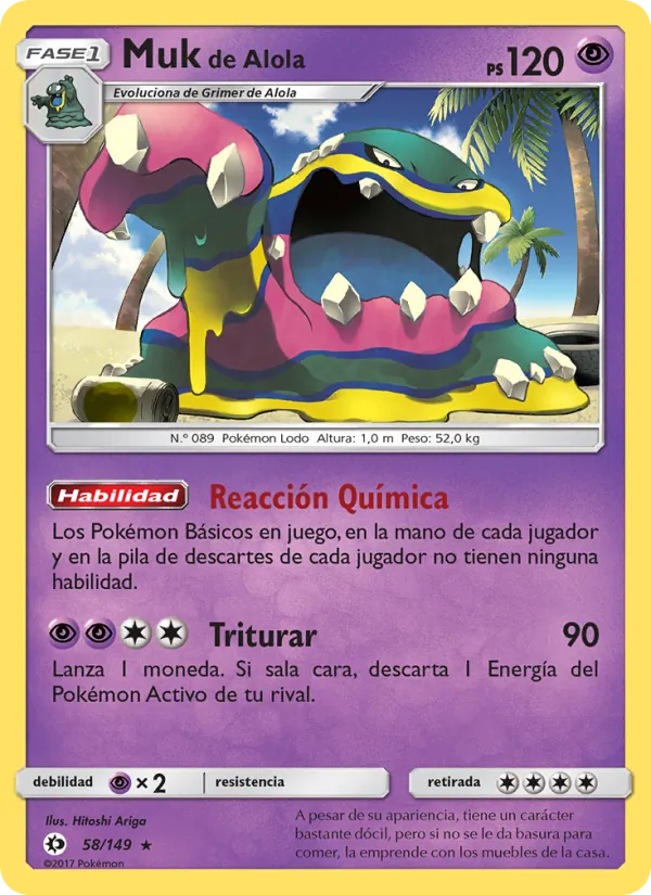 Muk de Alola – Sol y Luna 58