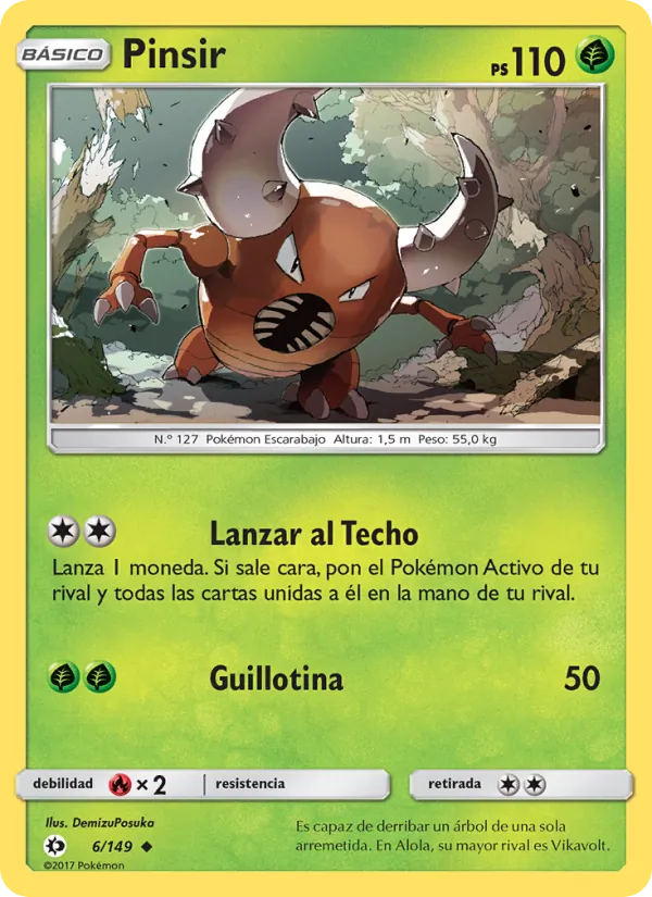 Pinsir – Sol y Luna 6